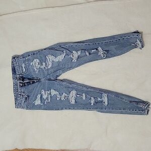 &Denim, Boyfriend Low Waist, Size 4, Denim